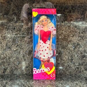 1991 NRFB Pretty Hears Barbie Special Edition